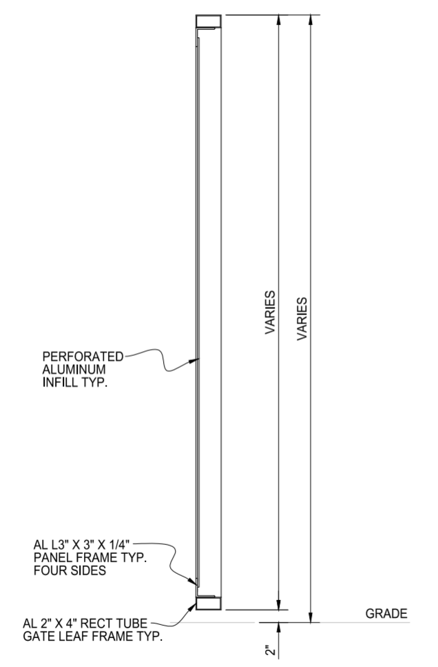 Gate Section - PalmSHIELD