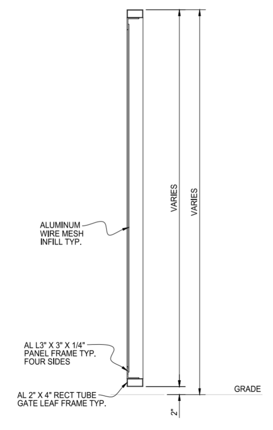 Gate Section - PalmSHIELD