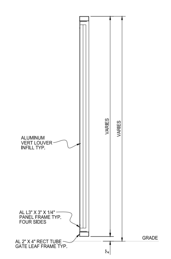 Gate Section - PalmSHIELD