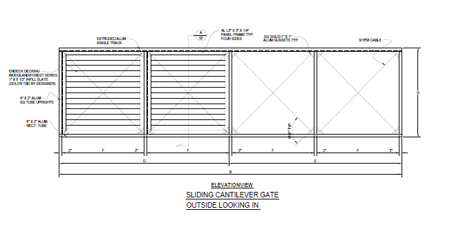 Solid Vinyl Industrial Slide Gate - PalmSHIELD