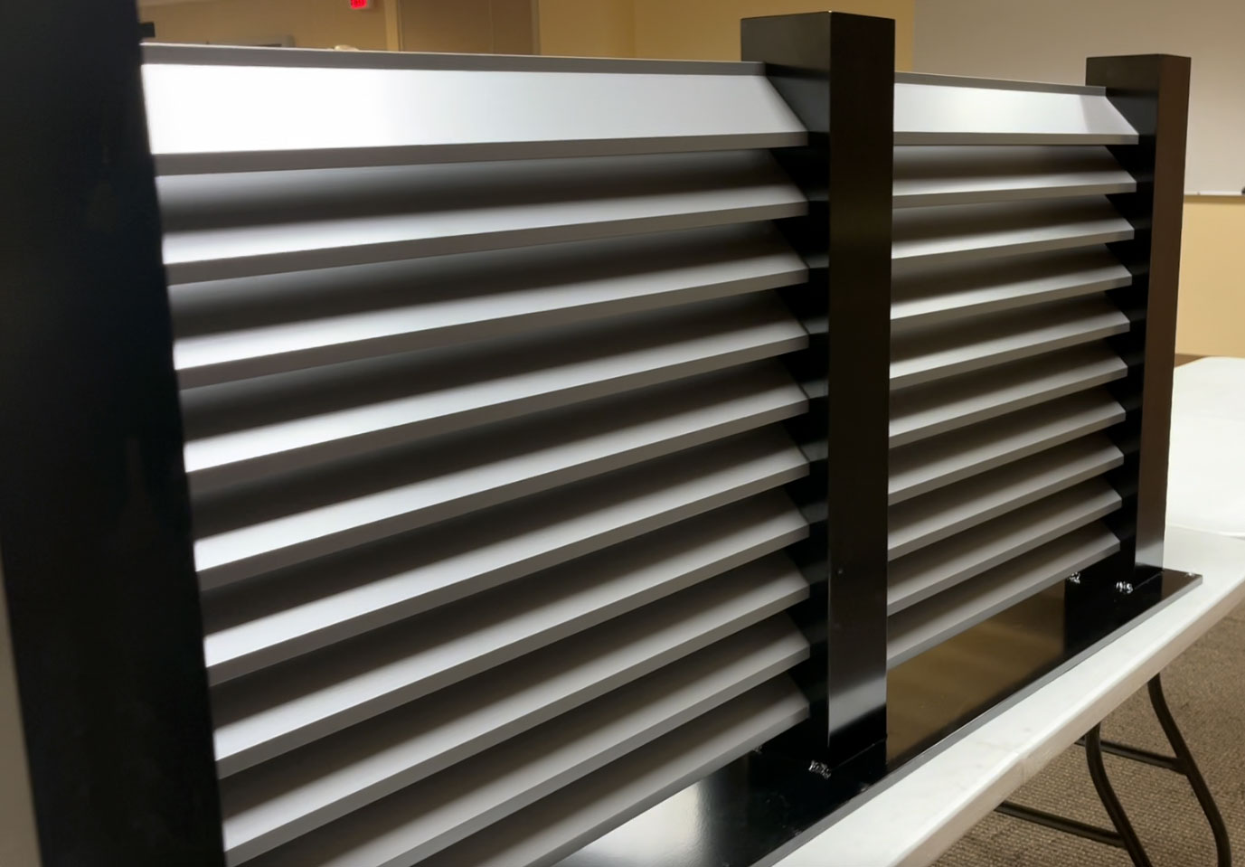 Architectural Louvers for Trash Enclosures - PalmSHIELD