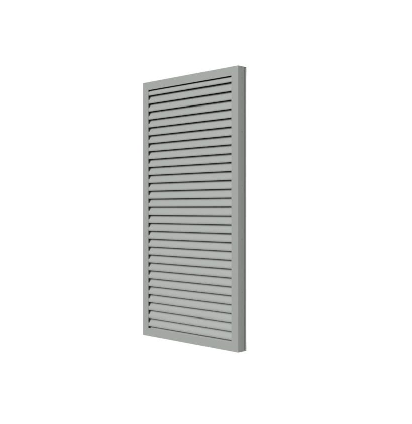 Full Air Foil Acoustic Louver - PalmSHIELD