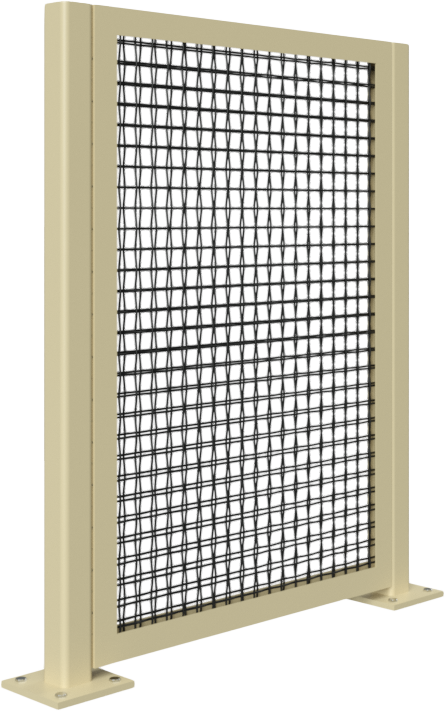 Mesh Wall Rfa PalmSHIELD » Espalier Double Mesh Panel Array RFA - PalmSHIELD