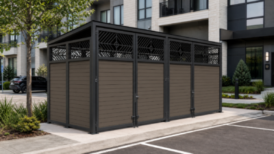 Covered Dumpster Enclosures
